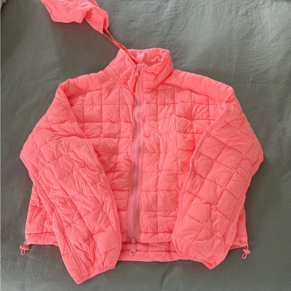 Free people pipa packable puffer coral jacket - Picture 3 of 5